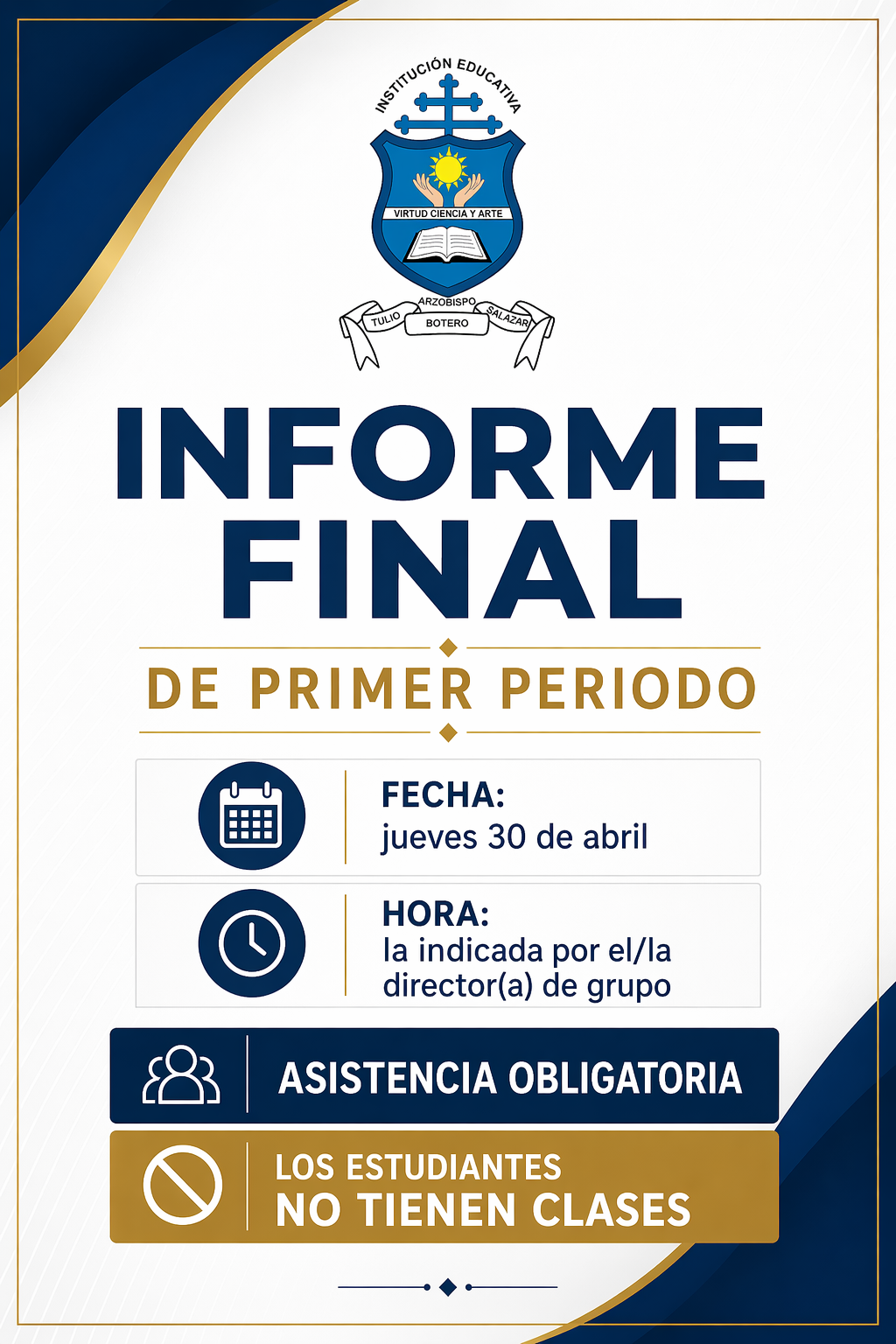 Informe primer periodo